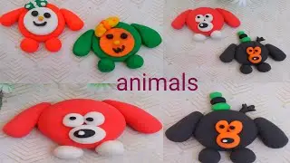How to make clay animals /Easy clay animals for beginners #trendingvideo #youtube #viralvideo #riya