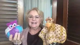 Naninha para beb&ecirc; com fio Gorro Kids