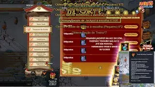 PEGANDO JACKPOT ACC DO S790, TESOURO NAS ACCS AT&Eacute; 500 PONTOS, FARMANDO ITENS E MAIS - NARUTO ONLINE