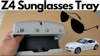 Remove Sunglasses Tray | BMW Z4 E86 Coupe 2006-2008