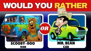 Would You Rather..? CARTOON EDITION📺😃 HARDEST Choices Ever! 😱😨😰 | Quiz Penguin