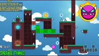 ( Medium Demon Platformer ) | Snake Thing by V99 | Geometry Dash 2.2