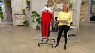 MIND BODY LOVE by Peace Love World Color-Blocked Leggings on QVC
