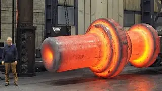 FORJAMENTO INSANO PROCESSAMENTO DE METAL MAIS PERIGOSO IMPRESSIONANTE