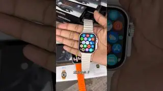 New T900 Ultra 2 Smart Watch Silver Colour!! #smartwatch #t900ultra2