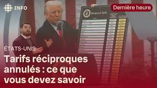 Tarifs &laquo; r&eacute;ciproques &raquo; : Donald Trump a outrepass&eacute; ses pouvoirs, tranche la Cour supr&ecirc;me