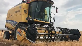 New Holland Biçerle 2021 Nohut Hasadı! #biçerdöver #tarım
