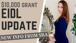 EIDL Grant Advance $10,000 Self Employed Small Business Grant Updated Info From SBA Today 1/20