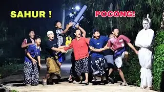 Sahur Sahur ! Prank Pocong Lucu banget gak ada Obat 🤣