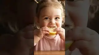 Baby Eats Lemon for the First Time 🍋 Funny Sour Face Reaction #whatssofunny #shorts