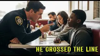 Cop ASSAULTED A Black Kid At Diner, Unaware His Father Is An FBI Agent...!