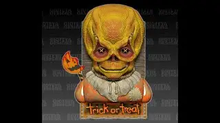 Trick or Treat Sam v2 #trickortreat #sam #movies #3dprint #3dprinting #horror #fanart #halloween