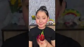 *VIRAL* Fruit Makeup Challenge 🍒🍓🍌🍇   #youtubeindia #youtubeshorts #kirantutorialz  #shorts
