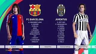 Classic Barcelona vs Classic Juventus