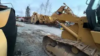 Cat 963C  telakuormaaja kynsikauhalla myynniss&auml; huutokaupat.com sivustolla