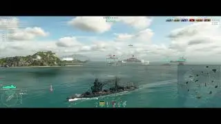 Wow's 10th anniversary Pacific Offensive mission starring the tier VII Lugdunum