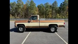 1979 Chevrolet K20 4x4 Squarebody &ndash; Camper Special Edition