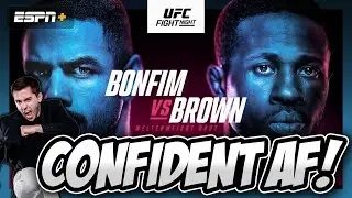 Самые уверенные выборы Финча на бой UFC Бонфим против Брауна