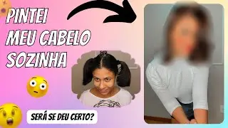 PINTEI MEU CABELO ME INSPIRANDO NA RENATA MEINS - COLORAÇÃO SEM AMÔNIA - INOA LOREAL PARIS