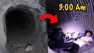 PASAMOS LA NOCHE EN UN TUNEL(*TERMINA MAL*)//Dani Universe//