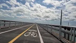 Bike Ride Marathon FL Old 7 Mile Bridge 5/15/2022