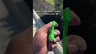 Mark Your Holes With Chalk Shot 😳