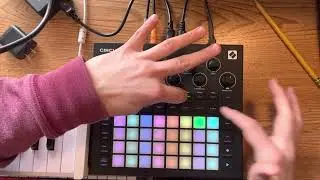 Creating synced 3/4 or triplets on Circuit Tracks