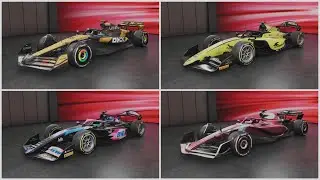 F1 25 - All New Car Update F1 & F2 2025/2024