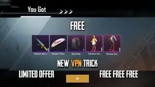 PUBG Mobile NEW VPN TRICK To Get FREE AKM SKIN, HELMET SKIN, PARACHUTE SKIN, BAG SKIN, LEGENDARY