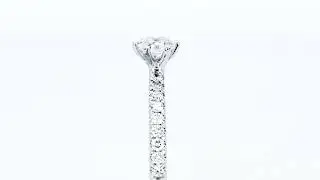 Verlobungsring Classic Pav&eacute; mit Diamanten 0,86ct | VERLOBUNGSRINGE.de