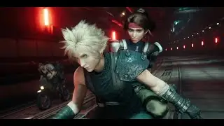 Final Fantasy VII Remake Gameplay!! Roche Chase Boss Battle!!