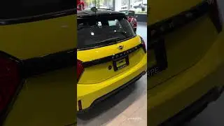 Sunny Side Yellow 2025 MINI Cooper ☀️💛⭐ #mini #miniusa #minicooper #sunny #smallcar