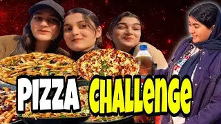 Oranges challenge flop 😏| Pizza challenge 😉| Enjoy vlog with Hira 💕✌️