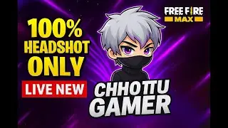 🔥 LIVE NOW - Free Fire BR Rank Push | Road to Grandmaster | CHHOTU GAMER
