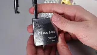 Декодирование и повторная сборка Master Lock Pro серии 7050 после вскрытия посылки LegalLockPicker!