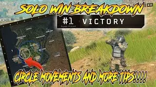 CoD BLACKOUT- BREAKiNG DOWN MY SOLO WiN!!!! A LOT OF TiPS AND CiRCLE MOVEMENTS EXPLAiNED!!!!