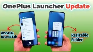 OnePlus Launcher New Update -iOS Style Recent Tab & More | OxygenOS 15