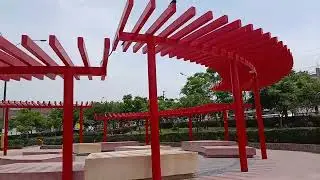 Nueva Cultura. Plaza Central  de  Manchay