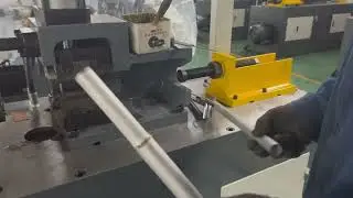 reduce aluminum tube diameter tube end forming machine 4&ldquo; swaged