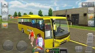 School Bus Driver 3D Sim Android Gameplay