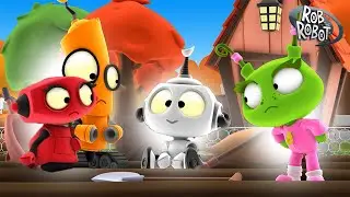Learn About Planting Vegetables at Garden Planet! | Rob The Robot | Preschool Learning