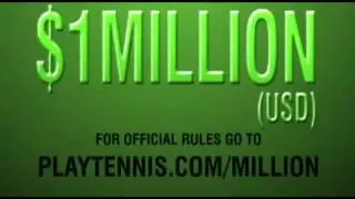 $1,000,000 Tennis Perfect Serve Promotion - Odds On Promotions
