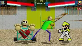 Mugen Request - Baldi VS Team Chri$7i@n