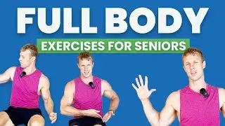 6-Minute Daily Chair Workout for Seniors & Beginners | Easy at-Home Exercise Routine | Deron Buboltz