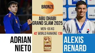 Adrian NIETO CHINARRO VS Alexis RENARD | Abu Dhabi Grand Slam 2025 | BRONZE -66 kg