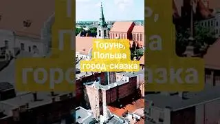Идея для поездки - Торунь, Польша #shorts
