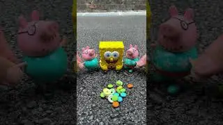 Satisfying with Unboxing Spongebob and Peppa Pig Toys ASMR Videos #funny #viral #asmr #toys