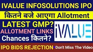 IValue Infosolutions IPO Allotment Chances🔴IValue Infosolutions IPO 🔴IValue Infosolutions IPO Review