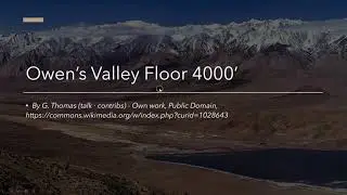 Basin and Range Lecture