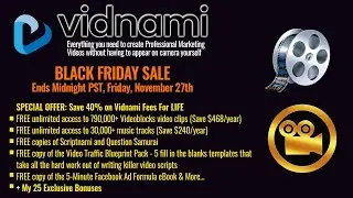 Vidnami Content Samurai Discount   Black Friday 2020 40% Lifetime Discount Deal